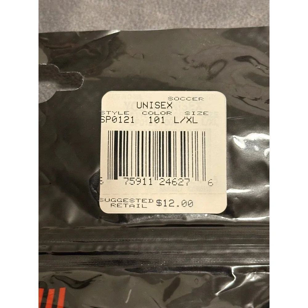 Nike Shin Sock III Soccer Integrated Shin Guards White L/XL